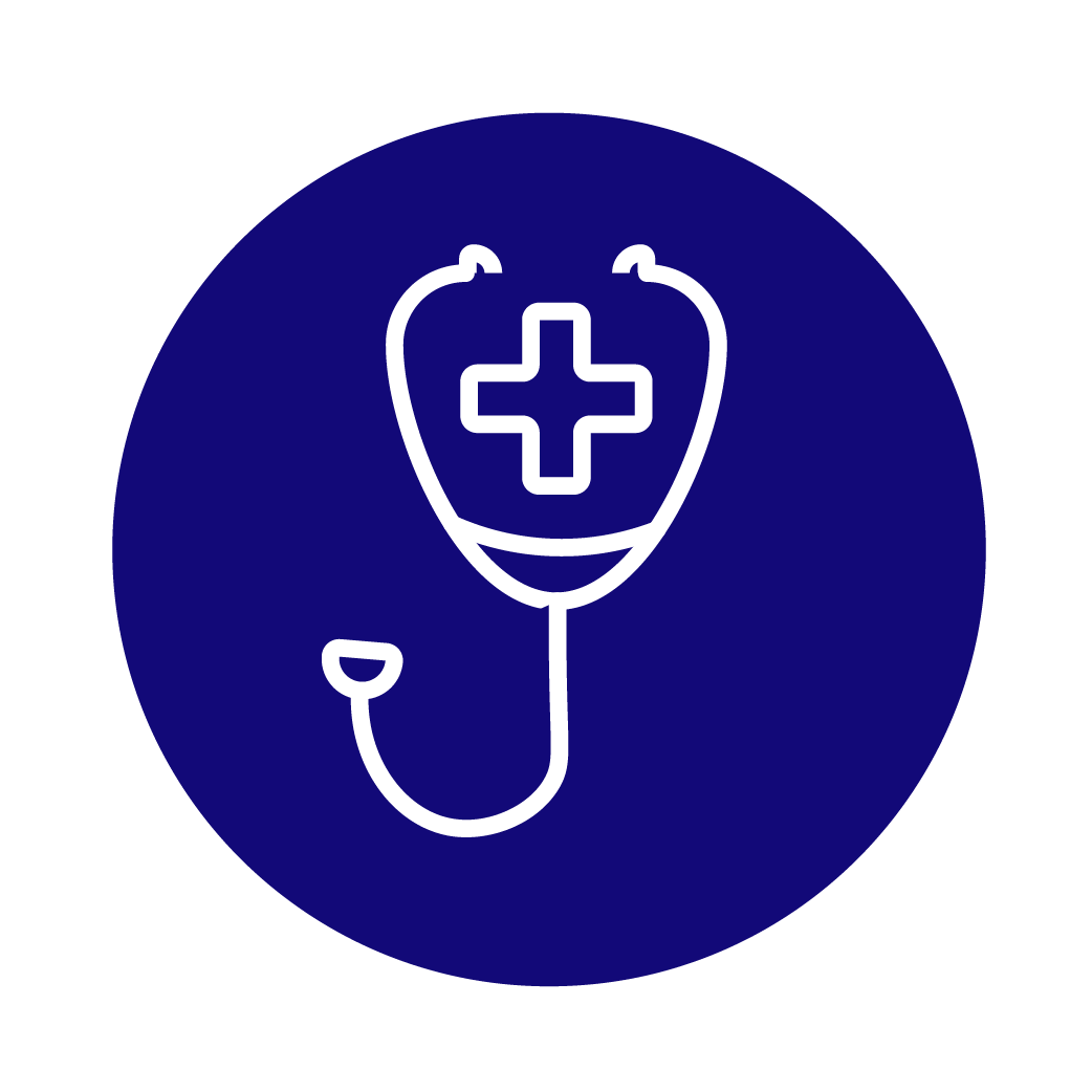 Health insurance icon | Stethoscope 